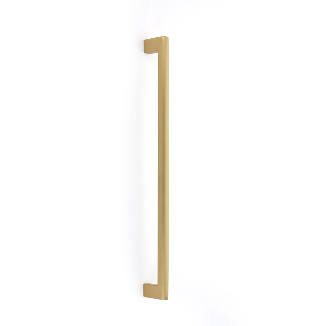 Emtek Trail Pull Available in 9 Sizes and 6 Finishes - 86165US4 - (Center  to Center 8) - Satin Brass (US4)