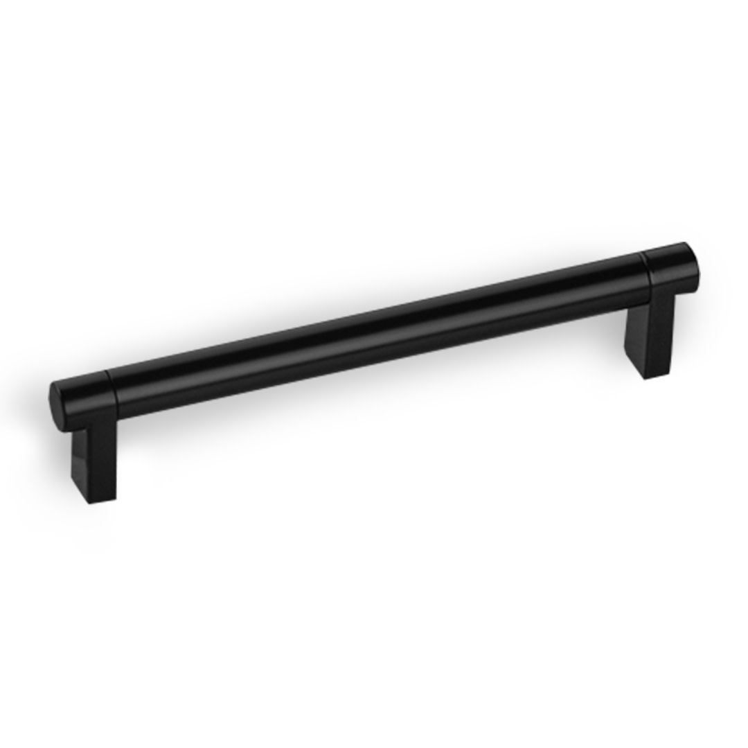 Select Cabinet Pull Smooth Flat Black
