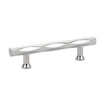 Emtek Tribeca Pull Polished Nickel - 3 1/2 in