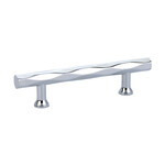 Emtek Tribeca Pull Polished Chrome - 3 1/2 in