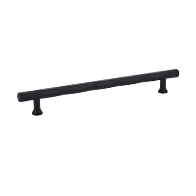 Emtek Tribeca Pull Flat Black - 8 in