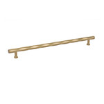 Emtek Tribeca Pull Satin Brass - 12 in