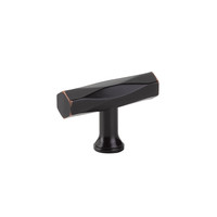 Tribeca T-Knob Oil-Rubbed Bronze - 2 in