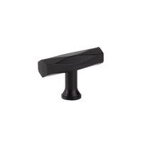 Tribeca T-Knob Flat Black - 2 in