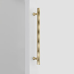 Emtek Tribeca Appliance Pull Satin Brass - 18 in