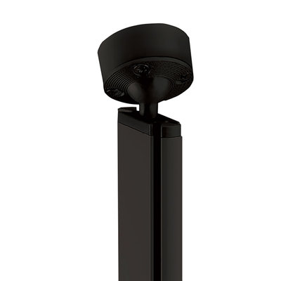 Eureka Eureka Slim Angled Ceiling Connector Matte Black