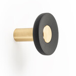 Viefe Zoot Hook Dark Brass and Lacquered Black - 2 3/8 in