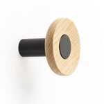 Viefe Zoot Hook Matte Black and Oak - 2 3/8 in