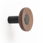 Viefe Zoot Hook Matte Black and Walnut - 2 3/8 in
