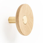 Viefe Zoot Hook Dark Brass and Oak - 3 1/2 in