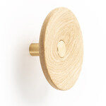 Viefe Zoot Hook Dark Brass and Oak - 4 3/4 in