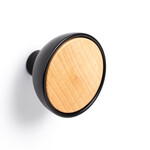 Viefe Bol Hook Matte Black and Beech - 1 3/4 in