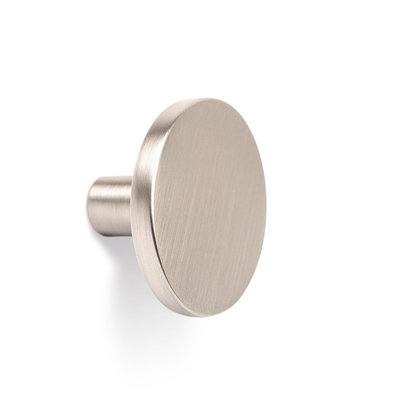 Viefe Como Hook Brushed Nickel - 1 5/8 in