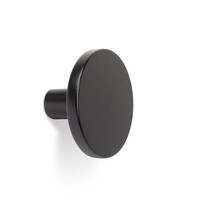 Como Hook Matte Black - 1 5/8 in