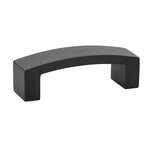 Emtek Bauhaus Pull Flat Black - 3 in