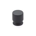 Emtek Prosser Knob Flat Black - 1 1/4 in