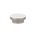 Emtek District Knob Polished Nickel - 1 5/8 in