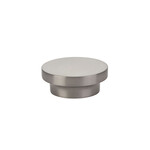 Emtek District Knob Satin Nickel - 1 5/8 in