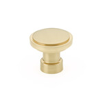 Emtek Haydon Knob Satin Brass - 1 1/4 in