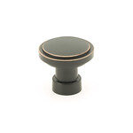 Emtek Haydon Knob Oil-Rubbed Bronze - 1 1/4 in