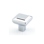 Marathon Hardware Bexley Knob Polished Chrome - 1 1/8 in