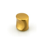 Marathon Hardware Iona Knob Brushed Brass - 1 1/8 in