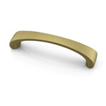 Marathon Hardware Rochelle Pull Brushed Brass - 3 3/4 in