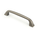 Marathon Hardware Senza Pull Matte Brushed Black Silver - 5 1/16 in
