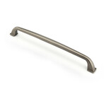 Marathon Hardware Senza Pull Matte Brushed Black Silver - 10 1/16 in