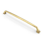 Marathon Hardware Senza Pull Brushed Brass - 12 5/8 in