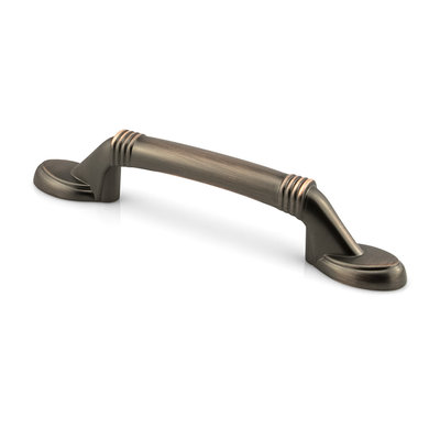 Marathon Hardware Grandin Pull Antique Copper Bronze Highlight - 3 in