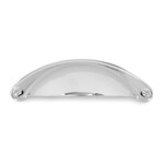 Marathon Hardware Ridgeley Cup Pull Polished Chrome - 2 1/2 in