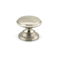 Linwood Knob Brushed Satin Nickel - 1 1/4 in
