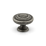 Marathon Hardware Rook Knob Weathered Steel - 1 1/4 in
