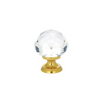 Emtek Diamond Knob Clear - 1 in