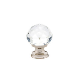 Emtek Diamond Knob Clear - 1 in