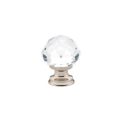 Emtek Diamond Knob Clear - 1 in