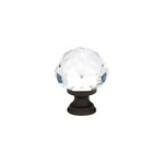 Emtek Diamond Knob Clear - 1 in