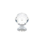 Emtek Diamond Knob Clear - 1 in