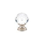 Emtek Diamond Knob Clear - 1 1/4 in