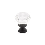Emtek Diamond Knob Clear - 1 1/4 in