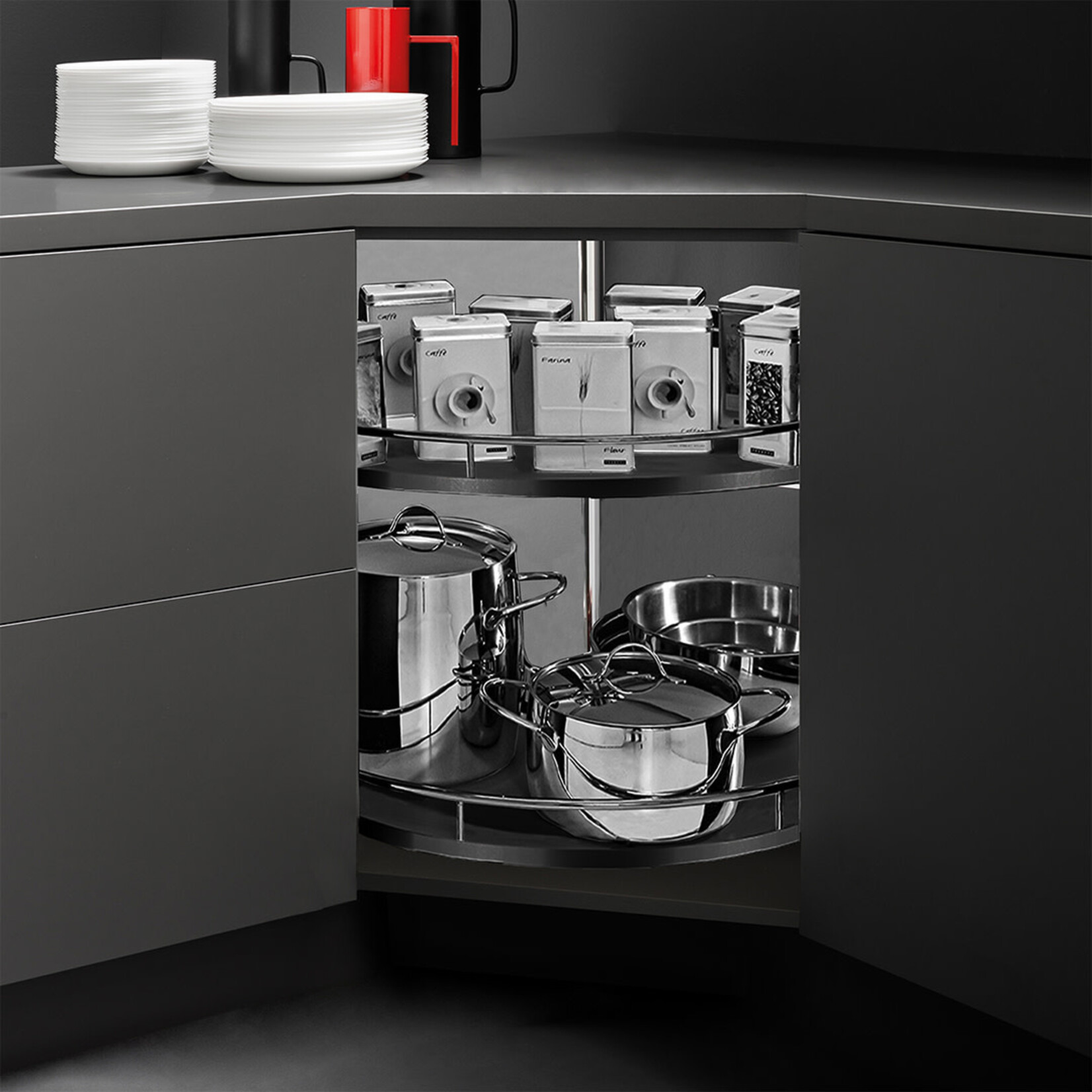 Vibo Galaxy Full Round Lazy Susan