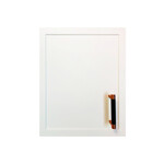 Harmony 20° Micro Shaker Cabinet Door - Warmed White