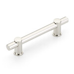 Schaub Foncé Pull Polished Nickel - 4 in