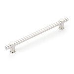 Schaub Foncé Pull Polished Nickel - 8 in