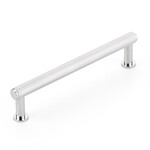 Schaub Pub House Knurled Pull Polished Chrome - 5 in