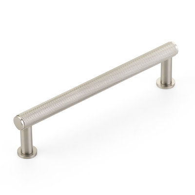 Schaub Pub House Knurled Pull Brushed Nickel - 5 in