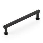 Schaub Pub House Knurled Pull Matte Black - 5 in