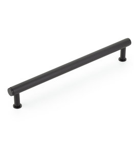 Schaub Pub House Knurled Appliance Pull Matte Black - 12 in