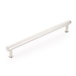 Schaub Pub House Knurled Appliance Pull Polished Nickel - 12 in